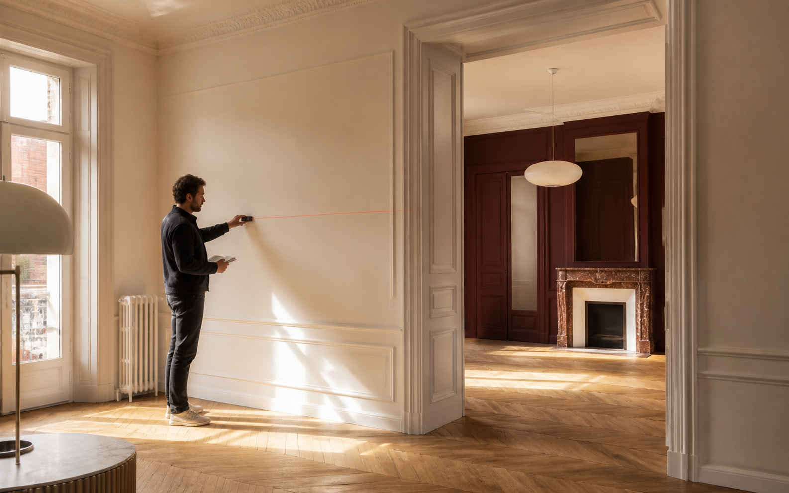 Relevé précis d'un appartement toulousain